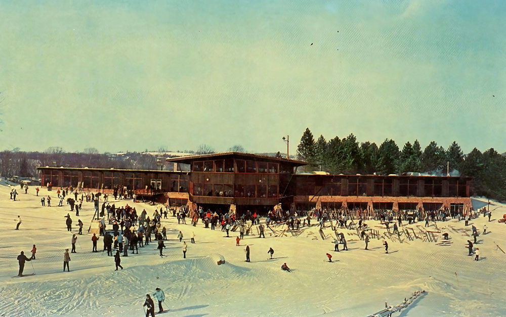 Pine Knob Ski and Snowboard Resort - Postcard